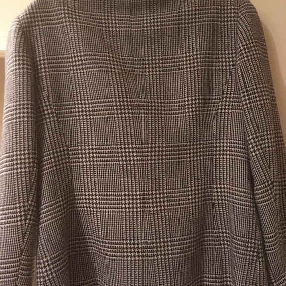 Talbots houndstooth pattern blazer - Picture 3 of 4
